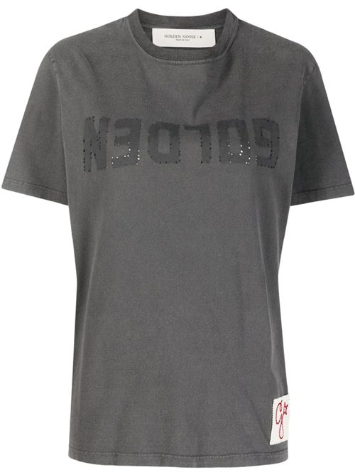 T-shirt con stampa GOLDEN GOOSE | GWP01220P00067160318